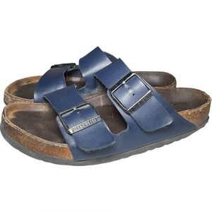 Birkenstock Sandals Navy Blue Ladies 8 Boho